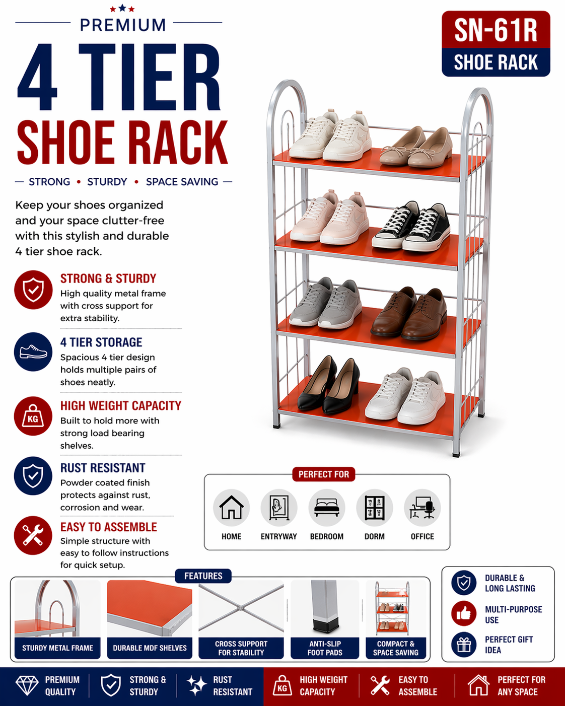 Shoe Rack JN-104
