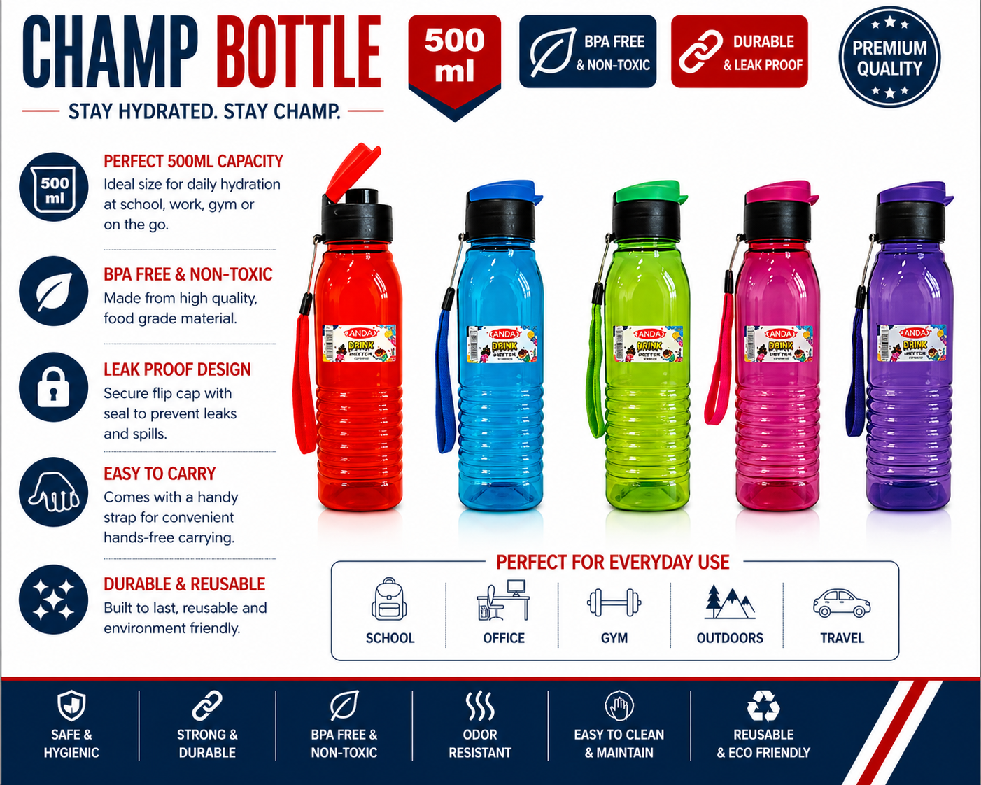 Champ Bottle 500 ml