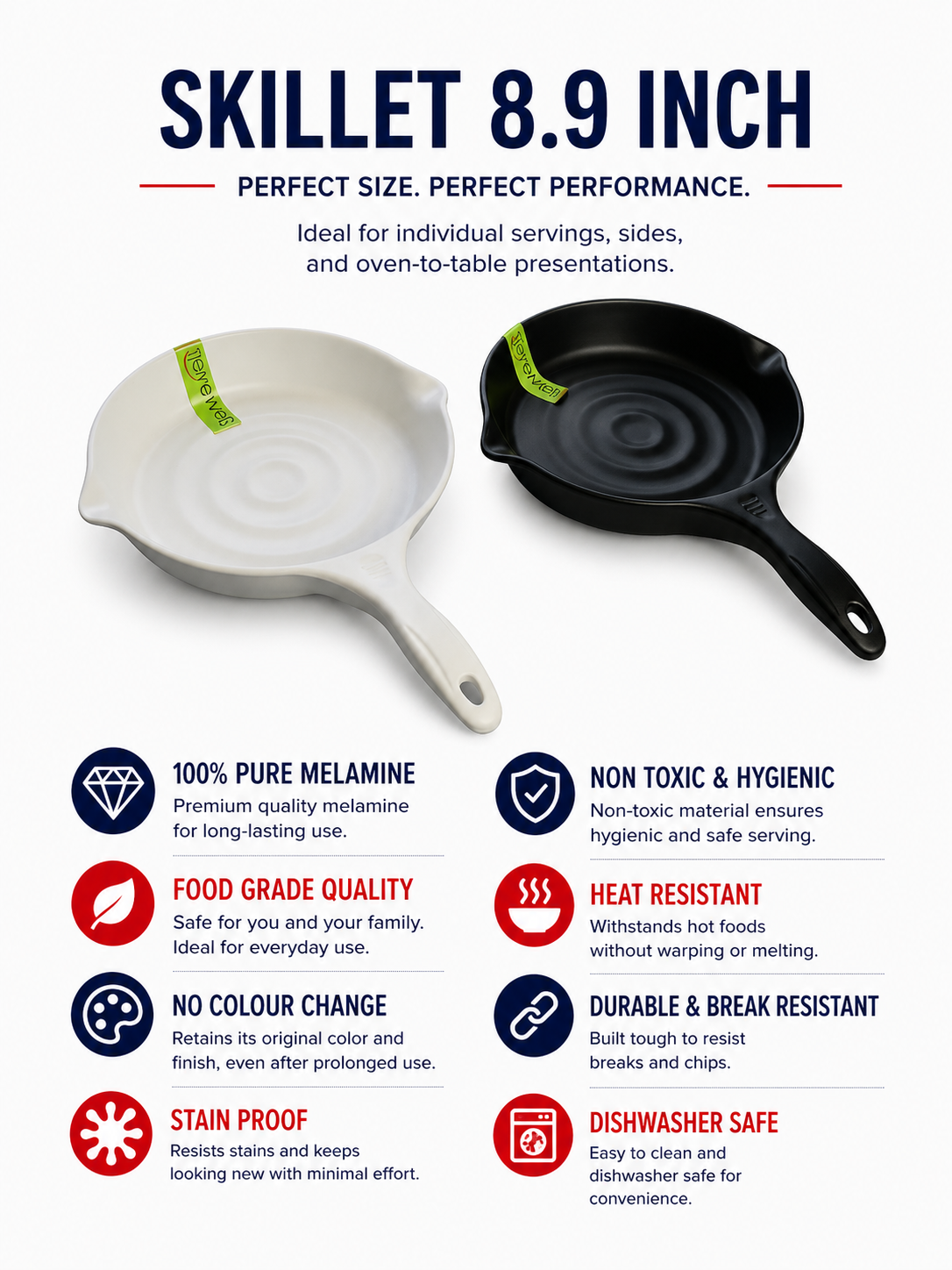 S-2529 - SKILLET 8.9 INCH
