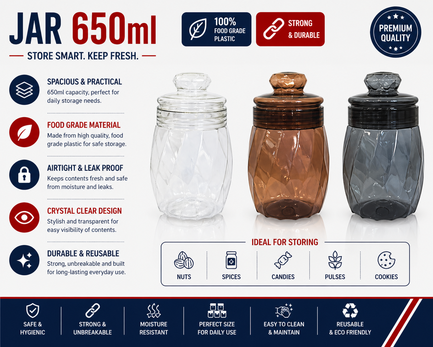 Jar 650ml