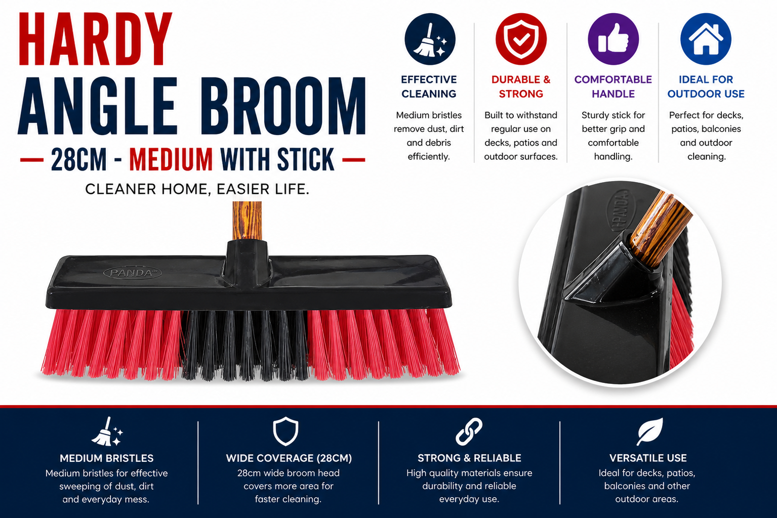A05 Hardy Angle Medium Broom