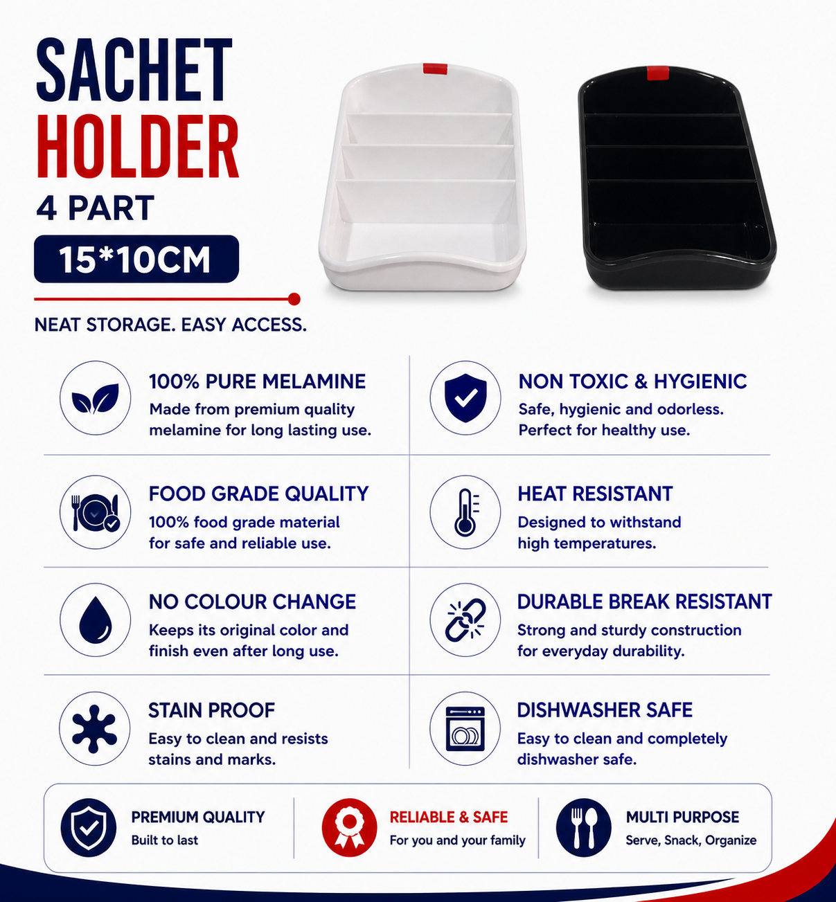 SACHET HOLDER 4 PART