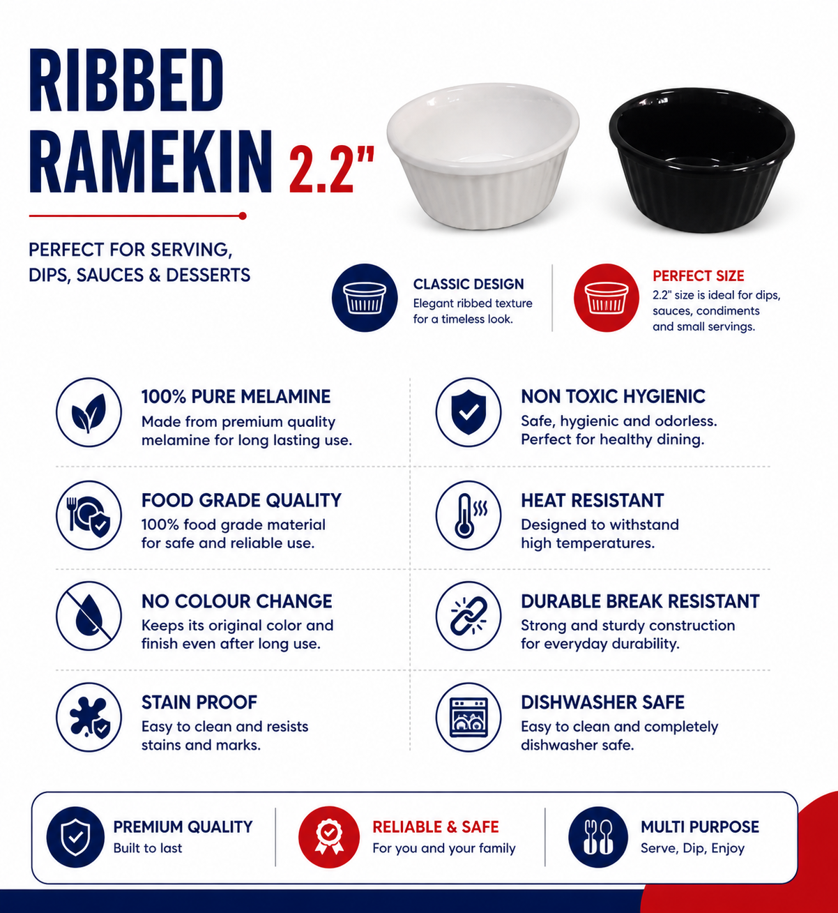 RIBBED RAMEKIN
