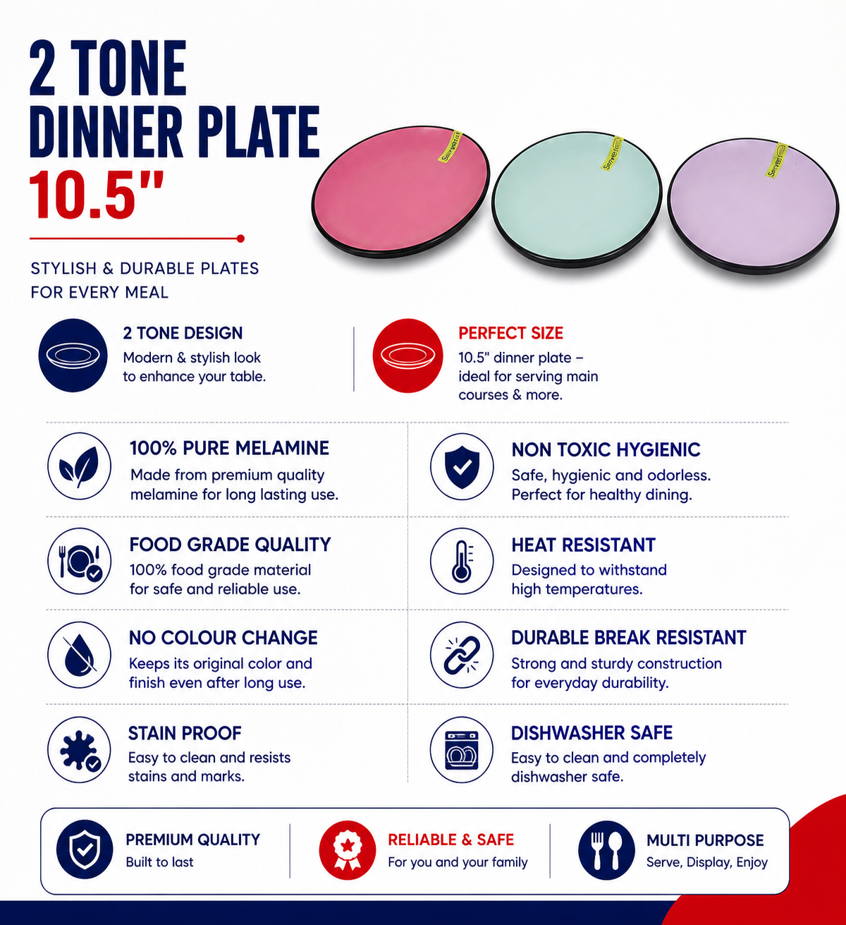 TONE DINNER PLAT