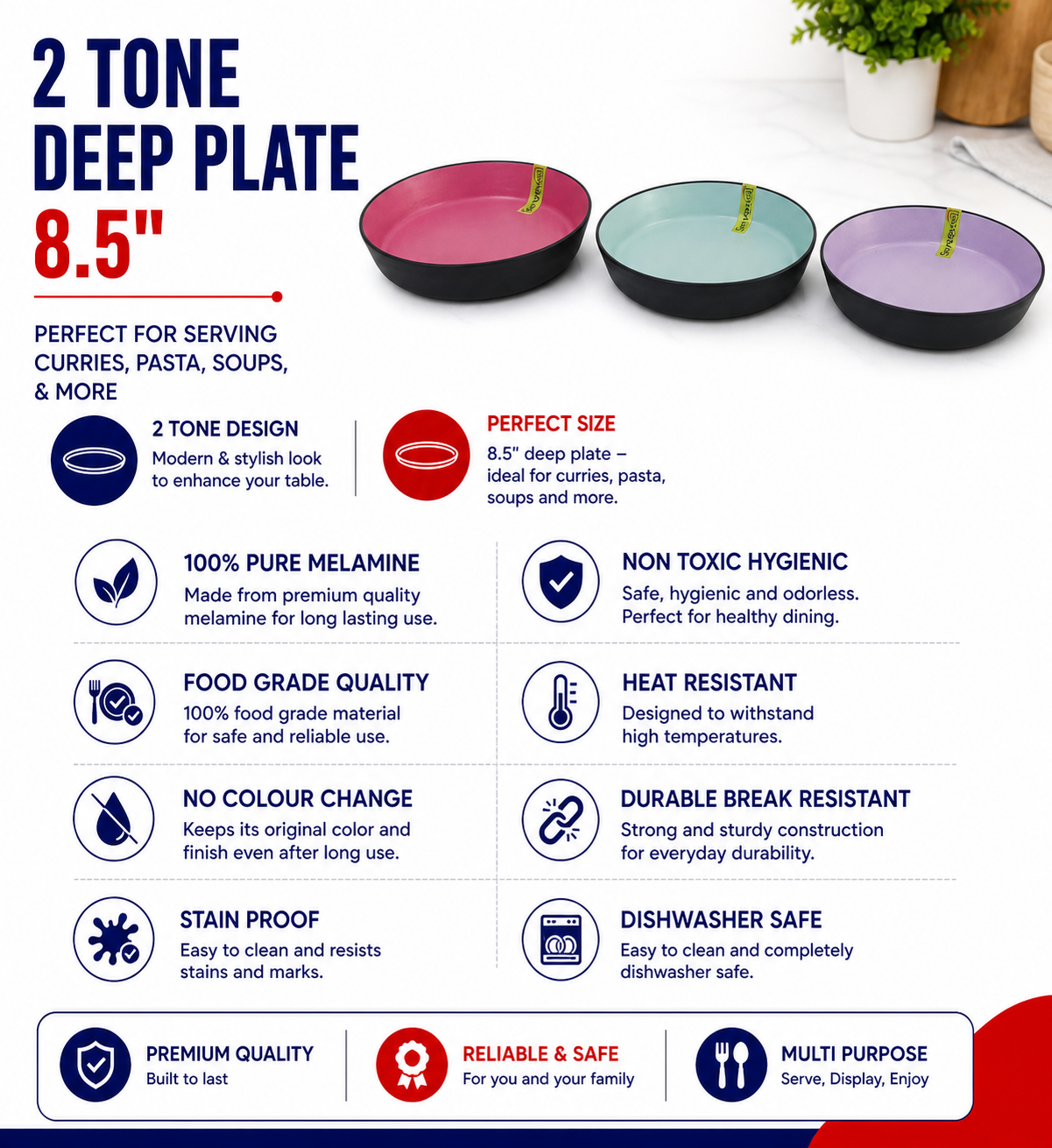 TONE DEEP PLATE