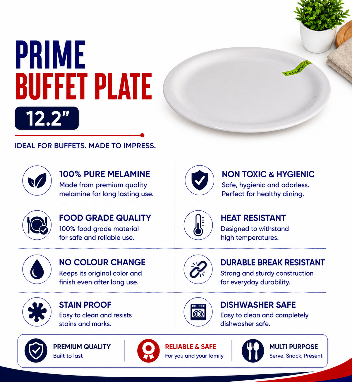 Prime Buffet Plate