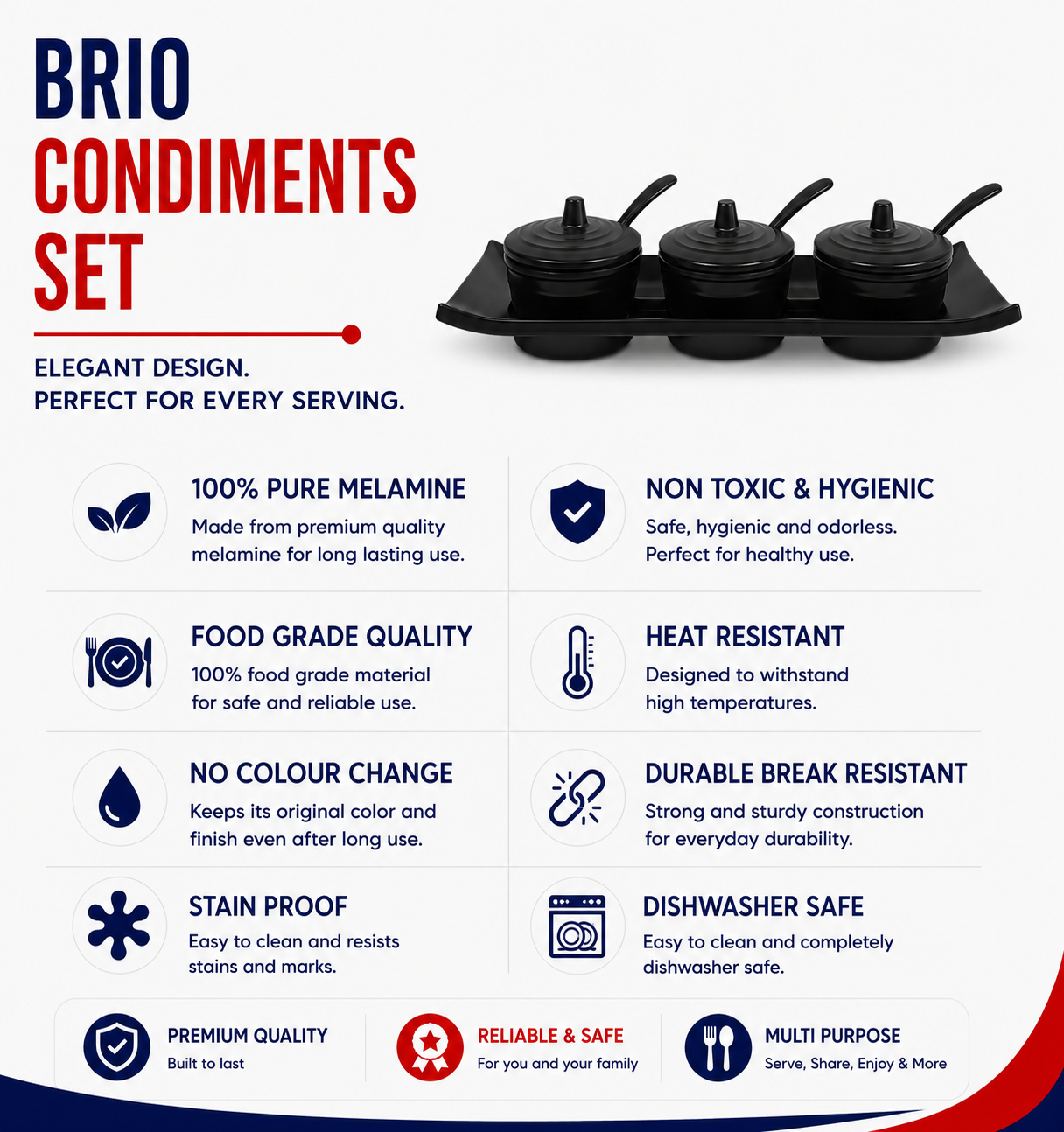 BBRIO CONDIMENT SET 25X8.5X7.2CM