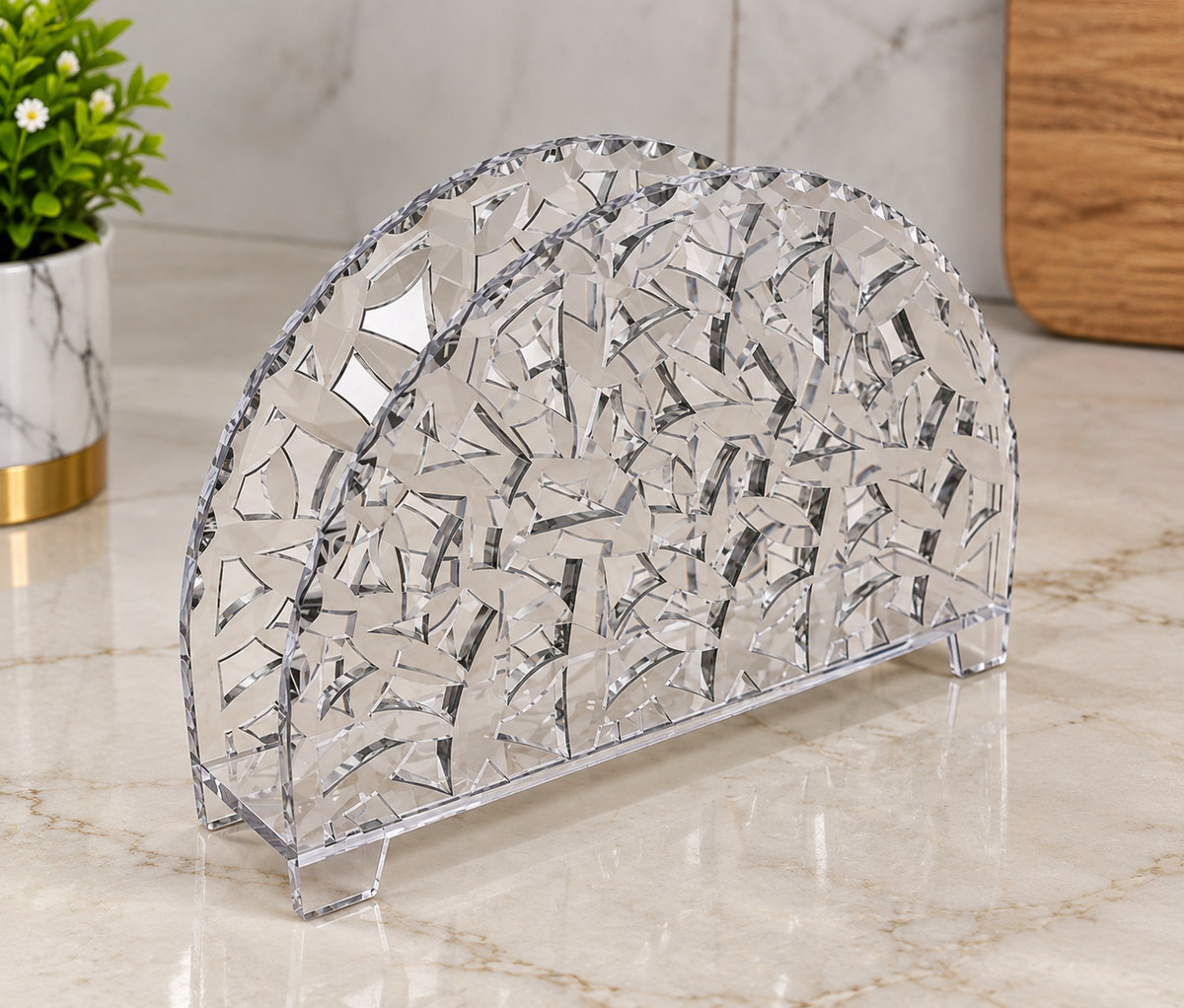 Acrylic Serviette Holder