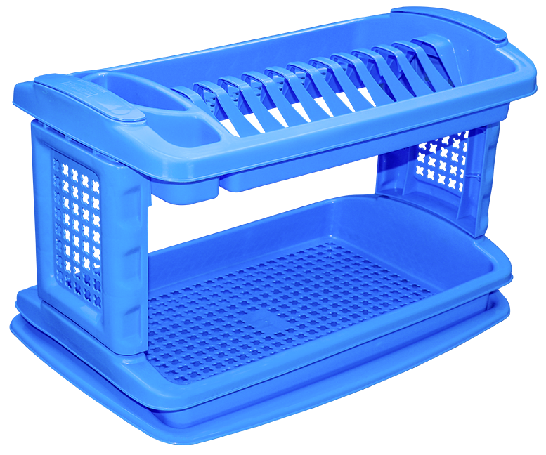 DOUBLE DECKER DISH RACK