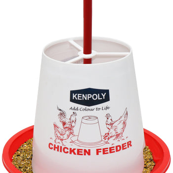 CHICKEN FEEDER WITH ROD
