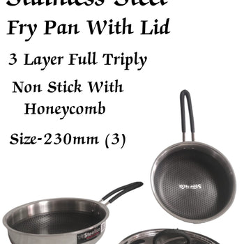 Steelica N/S Triply FryPan