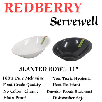 H-2215 SLANTED BOWL 11"
