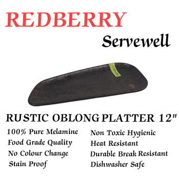 RUSTIC RUSTIC OBLONG PLATTER