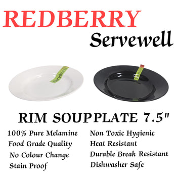 S-2957 RIM SOUP PLATE 7.5"