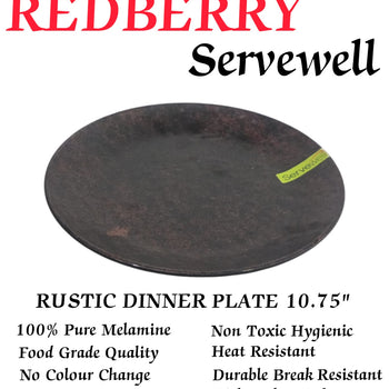 RUSTIC DINNER PLATE