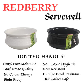 H-2384 DOTTED HANDI 5"