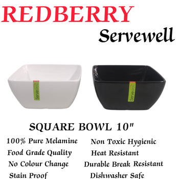 H-2222 SQUARE BOWL 10"