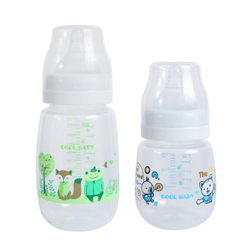 Cool Baby Wide Neck Feeding Bottle 10oz/300MI# CB-1124W