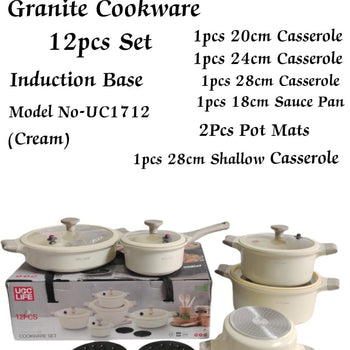 U1713 12Pc Cookware