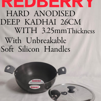 H/Anodized Kadai 26cm