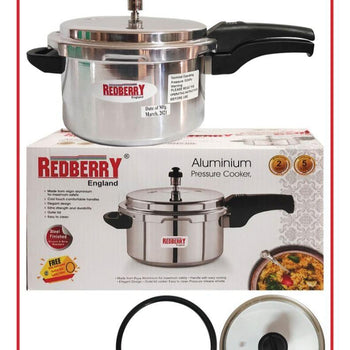 PRESSURE COOKER 5LT REDBERRY