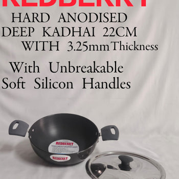 H/Anodized Kadai 22cm