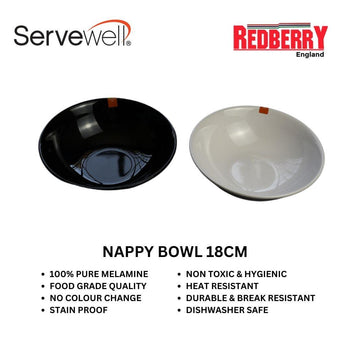 H-2206 - NAPPY BOWL 18CM