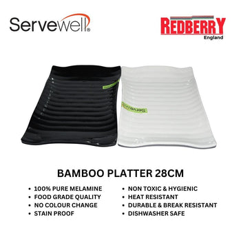 H-2363 - BAMBOO PLATTER 28CM