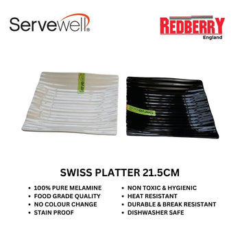 H-2247 - SWISS PLATTER 21.5CM