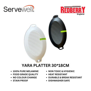 S-3006 - TARA PLATTER 30.5*18 CM