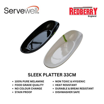 H-2297 - SLEEK PLATTER 33CM