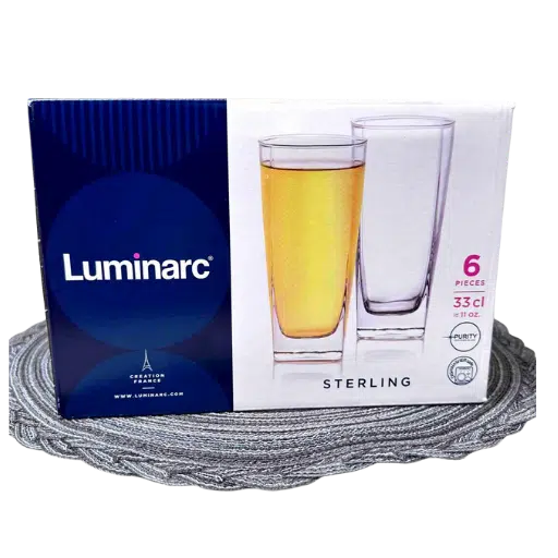 [N0769] Sterling 33cl HB Tumblers F6