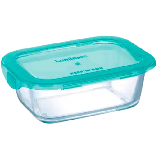 [P5518] Keep 'N' Flat Rim Lagon Rect 82cl
