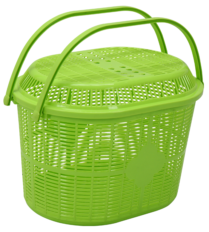 ROCKY BASKET WITH LID