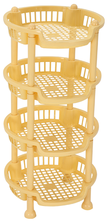ROUND TROLLEY 4 STACK