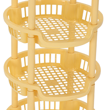 ROUND TROLLEY 4 STACK