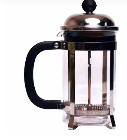 BA Coffee Plunger Chrome 600ml