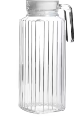 [L9918] Quadro Jug 1L3 + Lid