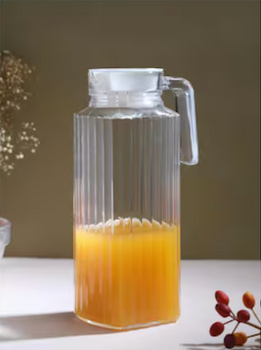 [L9918] Quadro Jug 1L3 + Lid