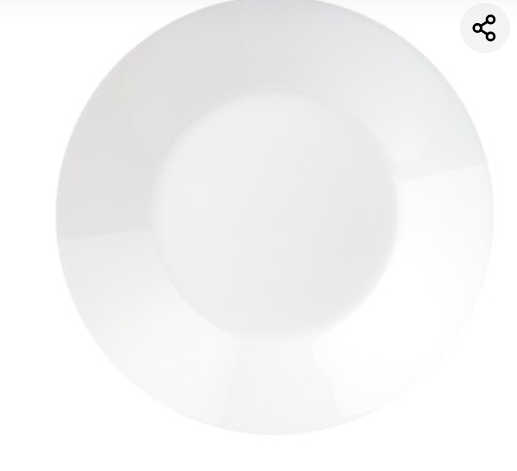 [J2995] Essence White Soup Plate 23cm