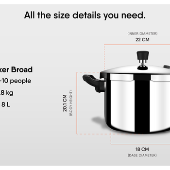 Express Cooker - 8.0L Broad