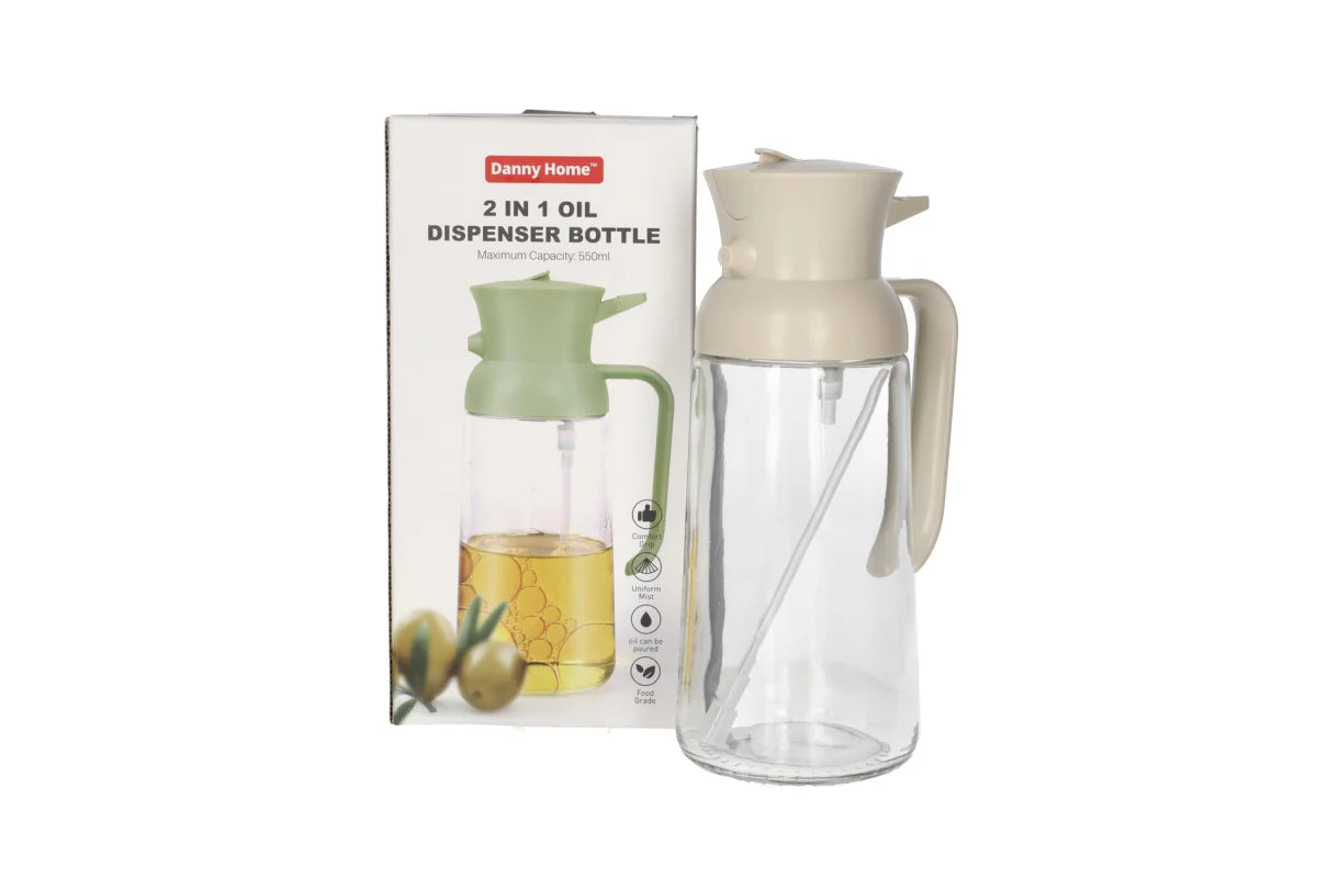 2 in 1 Oil Sprayer Dispenser
