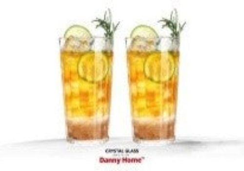 "Glass cup 6pcs/color box Unit:Set 15*8*6cm 470ml 17oz"