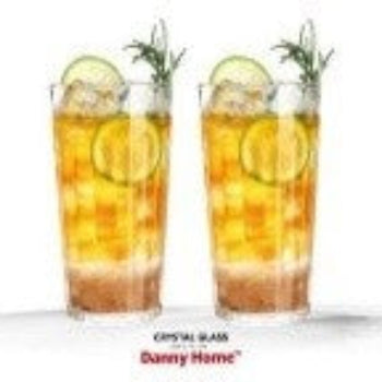 "Glass cup 6pcs/color box Unit:Set 15*8*6cm 470ml 17oz"