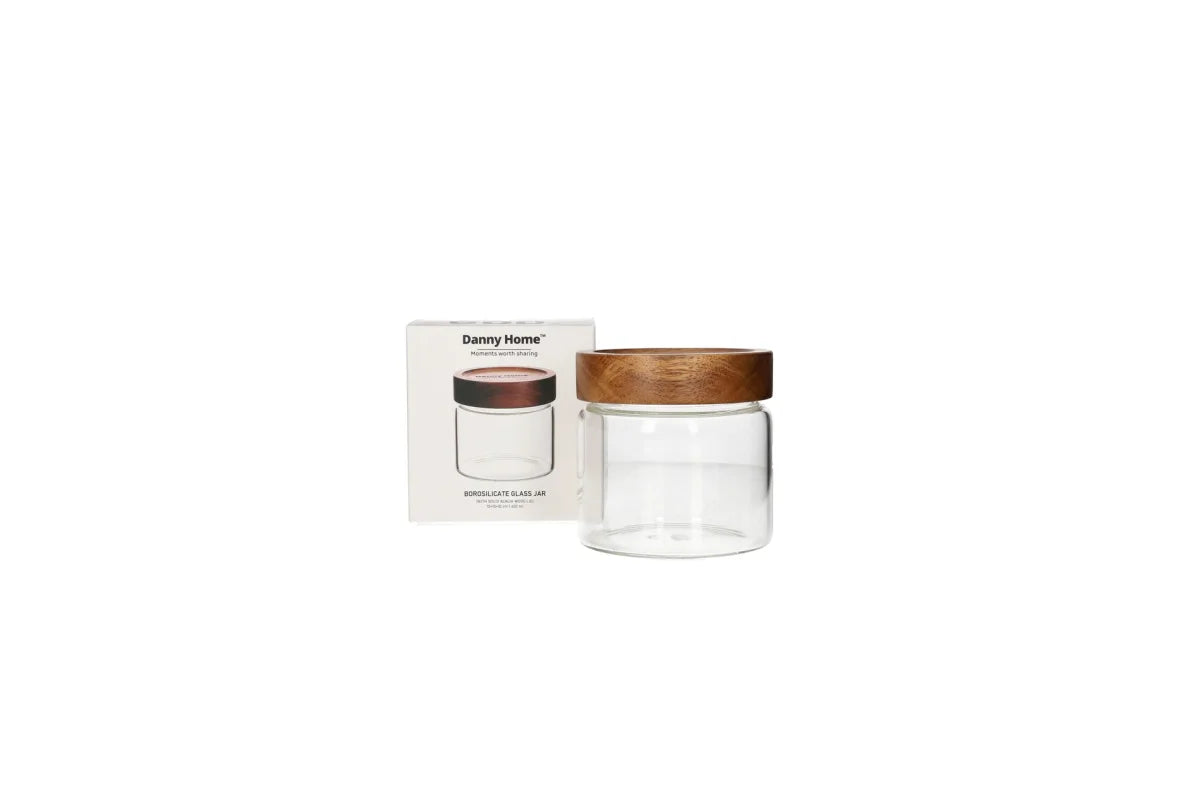 600ml storage jar 10*10*10cm  glass