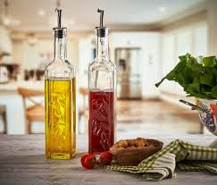Glass oil pot