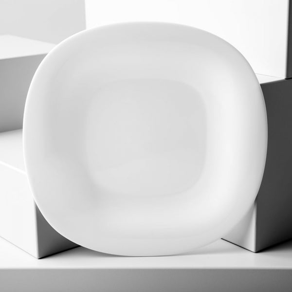 [N6803] Neo Carine White Dessert Plate 19cm