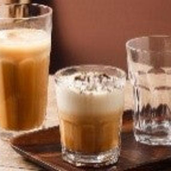 "glass cup 6pcs/color box Unit:Set 12.3*7.8*6.3cm 315ml 11oz"