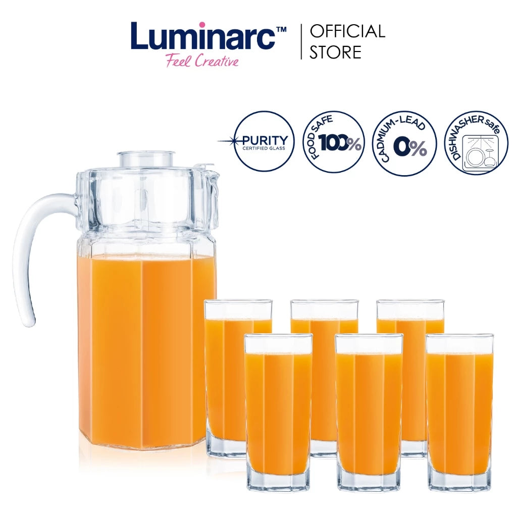 [N0789] Octime Water 7pc Set (Jug 1L6+33Fh)