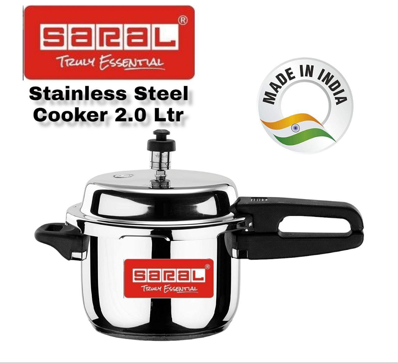 Saral Stainless Steel Pressure Cooker